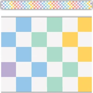 Borde de pizarra Cool for School Checkers (TCR9310)