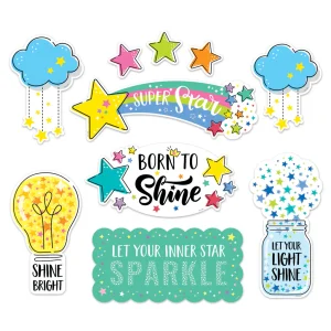 Mini Mural Star Bright Positive Thinking (CTP10924)