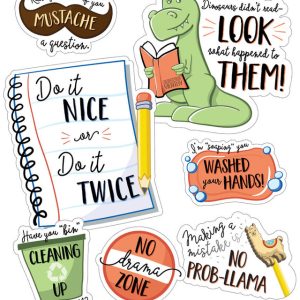 Mini Mural Playful Classroom Reminders (CD110521)