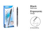 Lapicero retráctil en gel económico negro  (Q02120) Unidad