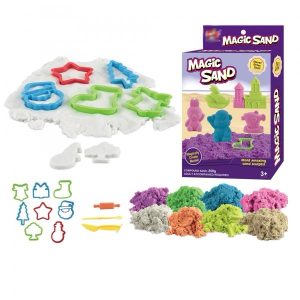 Arena Moldeable Magic Sand blanca 250g 3a+ (TM-882146)