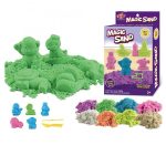 Arena Moldeable Magic Sand verde 250g 3a+ (TM-882147)