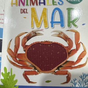 Libro de texturas ¡Vamos! Toca y siente animales del mar