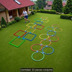 Set sensorial de 22 piezas para deportes familiares
