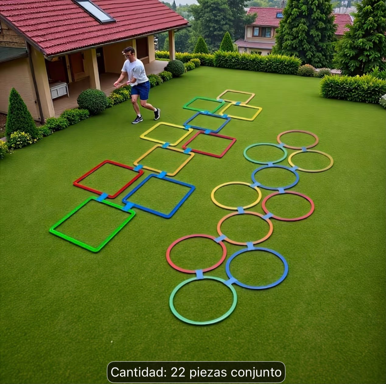 Set sensorial de 22 piezas para deportes familiares