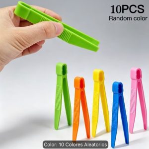 Pinzas en 10 colores aleatorios
