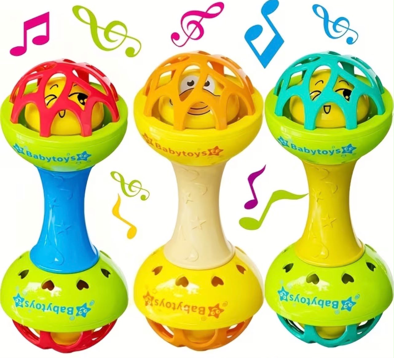 Campana de mano vibradora para bebes