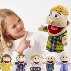 Marioneta de Felpa de miembros de familia