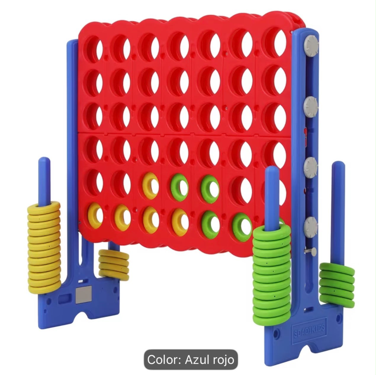 Juego gigante de fila con altura ajustable