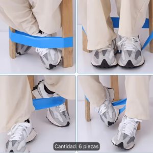 Bandas elásticas antestrés  coloridas para sillas 6 unidades